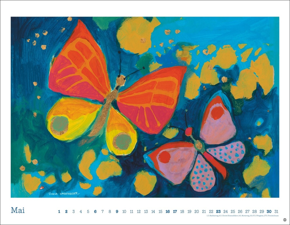 Weitere Ansicht: Rosina Wachtmeister Posterkalender 2027 | Rosina Wachtmeister