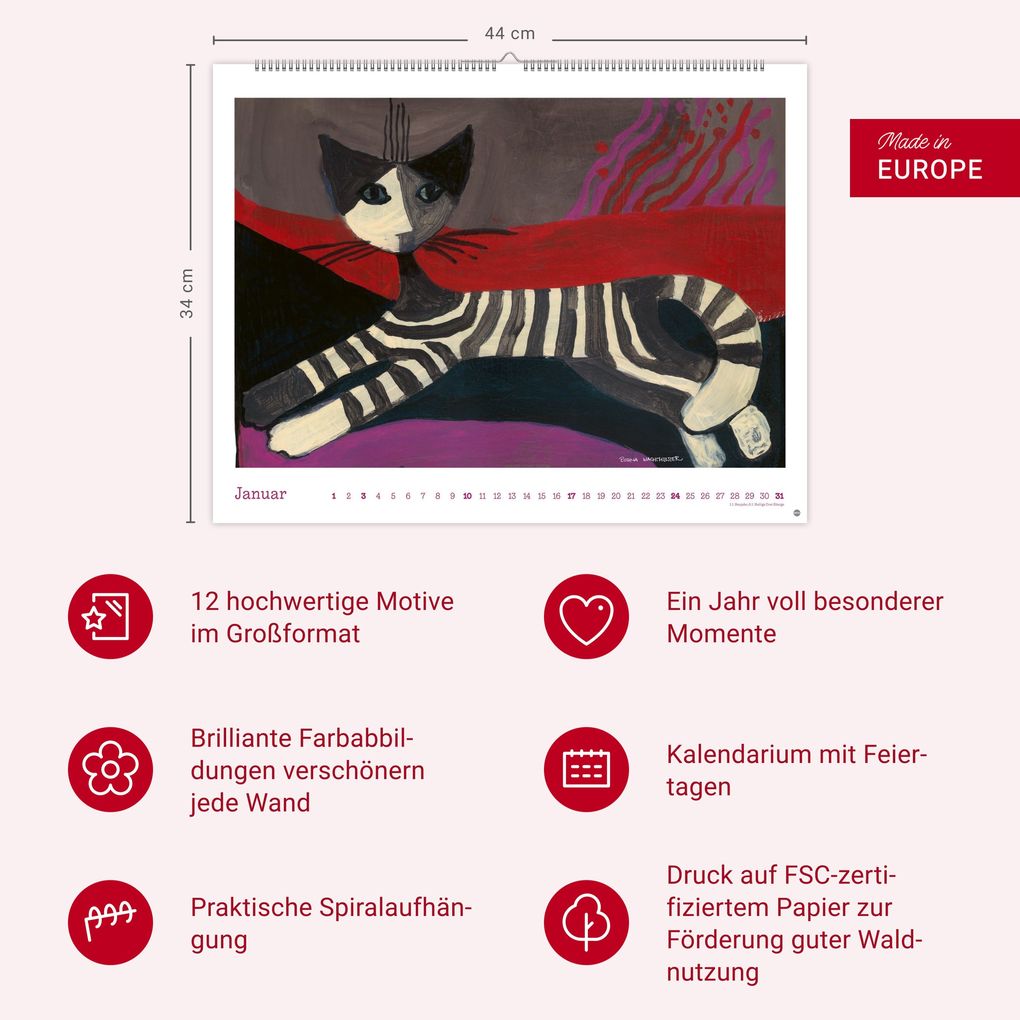 Weitere Ansicht: Rosina Wachtmeister Posterkalender 2027 | Rosina Wachtmeister