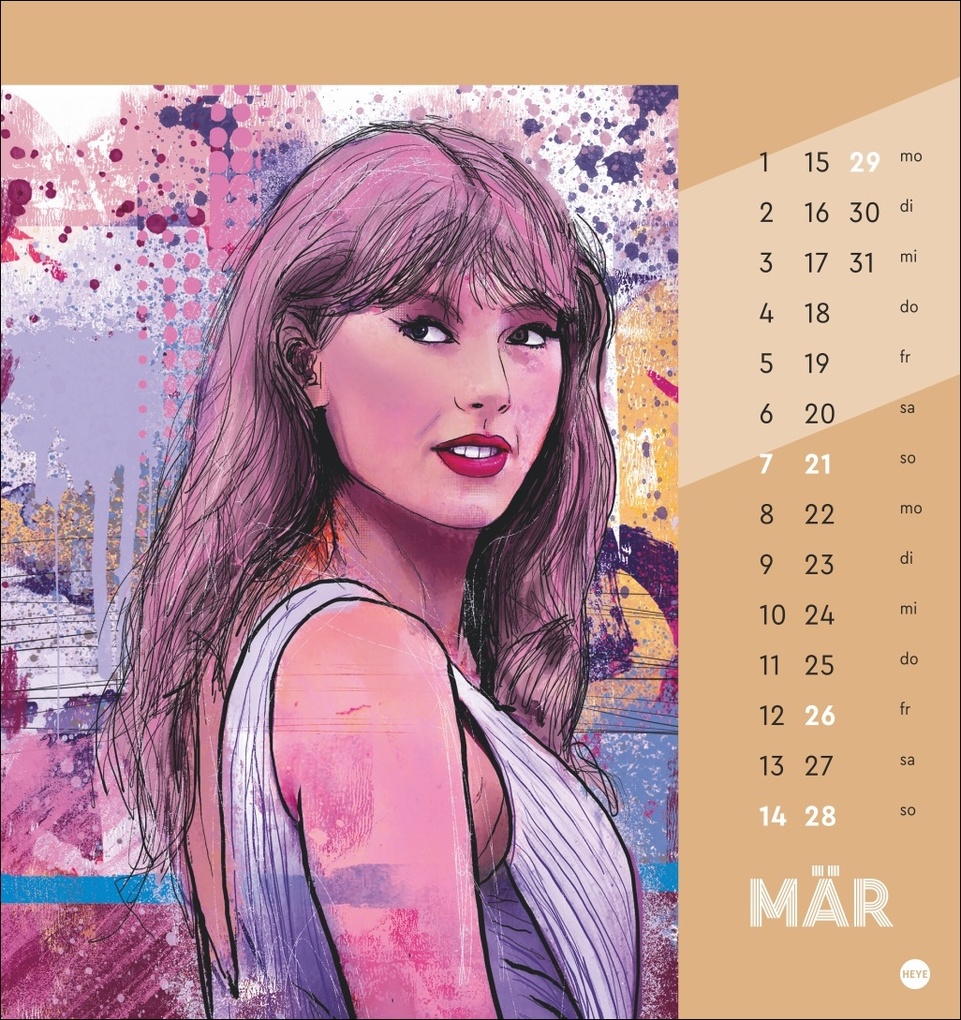 Weitere Ansicht: Taylor Postkartenkalender 2027