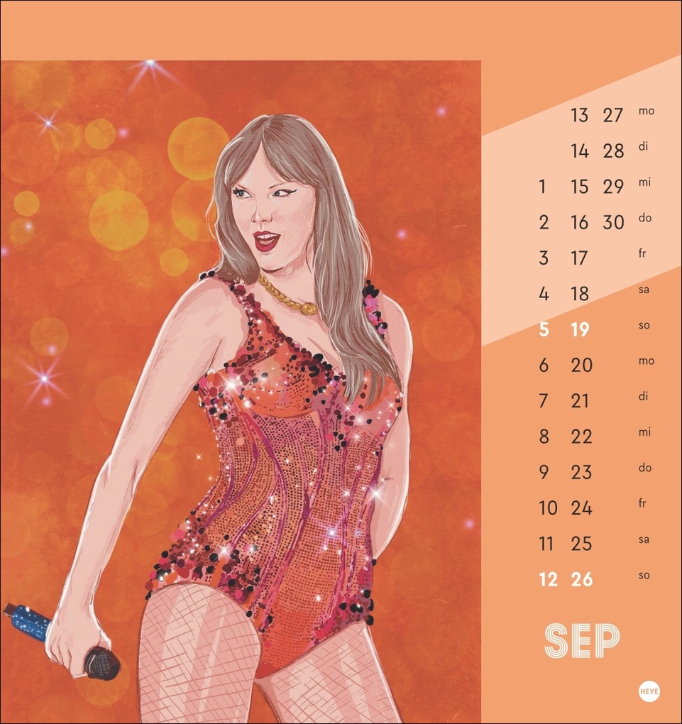 Weitere Ansicht: Taylor Postkartenkalender 2027
