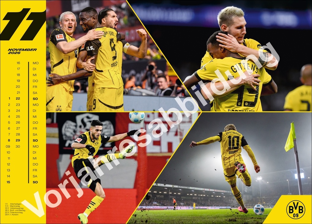Weitere Ansicht: BVB Edition Kalender 2027