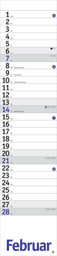 Weitere Ansicht: Langplaner, blau 2027