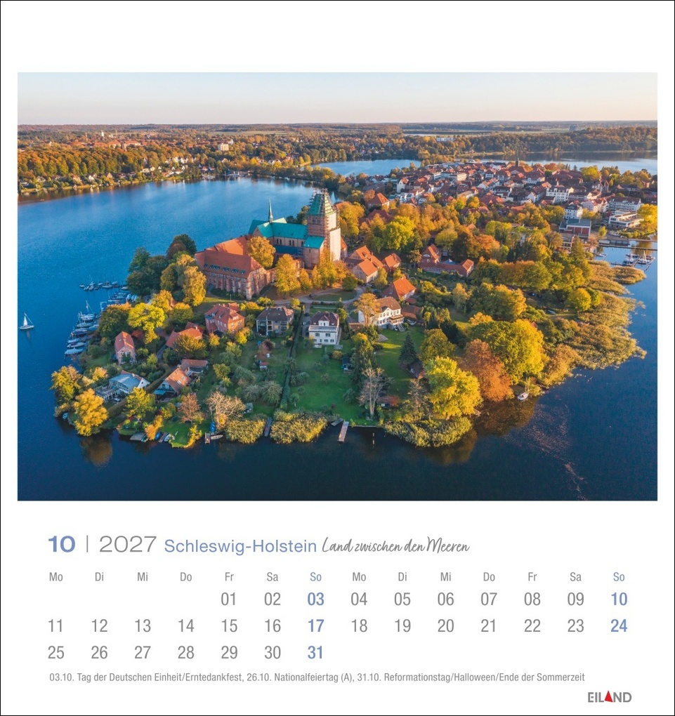 Weitere Ansicht: Schleswig-Holstein Postkartenkalender 2027 - Land zwischen den Meeren