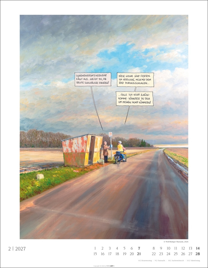 Weitere Ansicht: Marunde Kalender 2027 | Wolf-Rüdiger Marunde