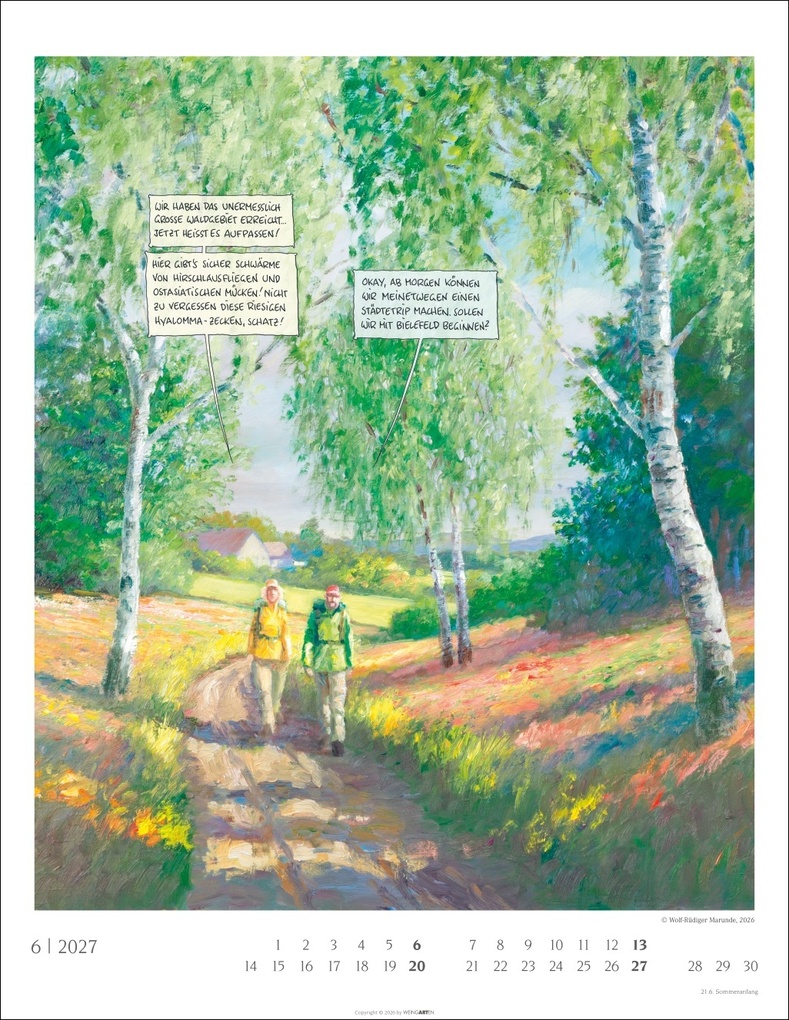 Weitere Ansicht: Marunde Kalender 2027 | Wolf-Rüdiger Marunde