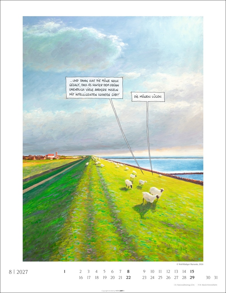 Weitere Ansicht: Marunde Kalender 2027 | Wolf-Rüdiger Marunde