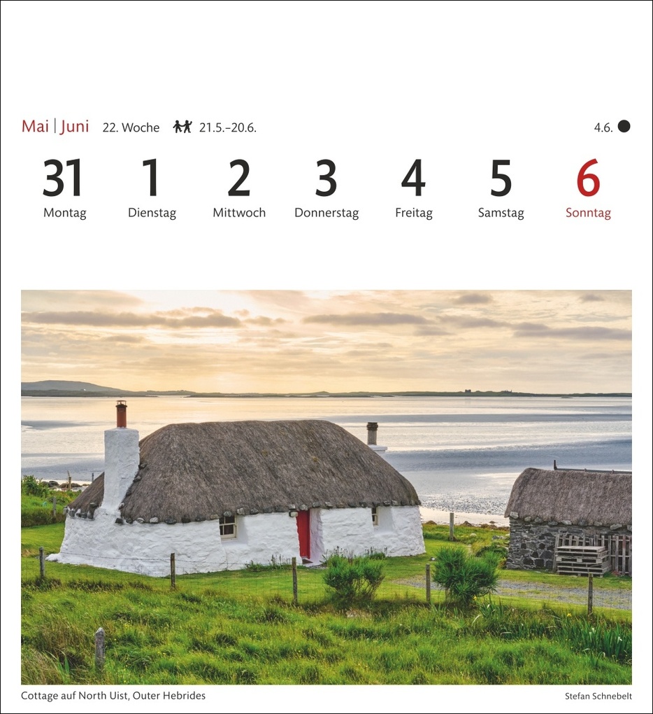 Weitere Ansicht: Schottland Sehnsuchtskalender 2027 - Wochenkalender mit 53 Postkarten