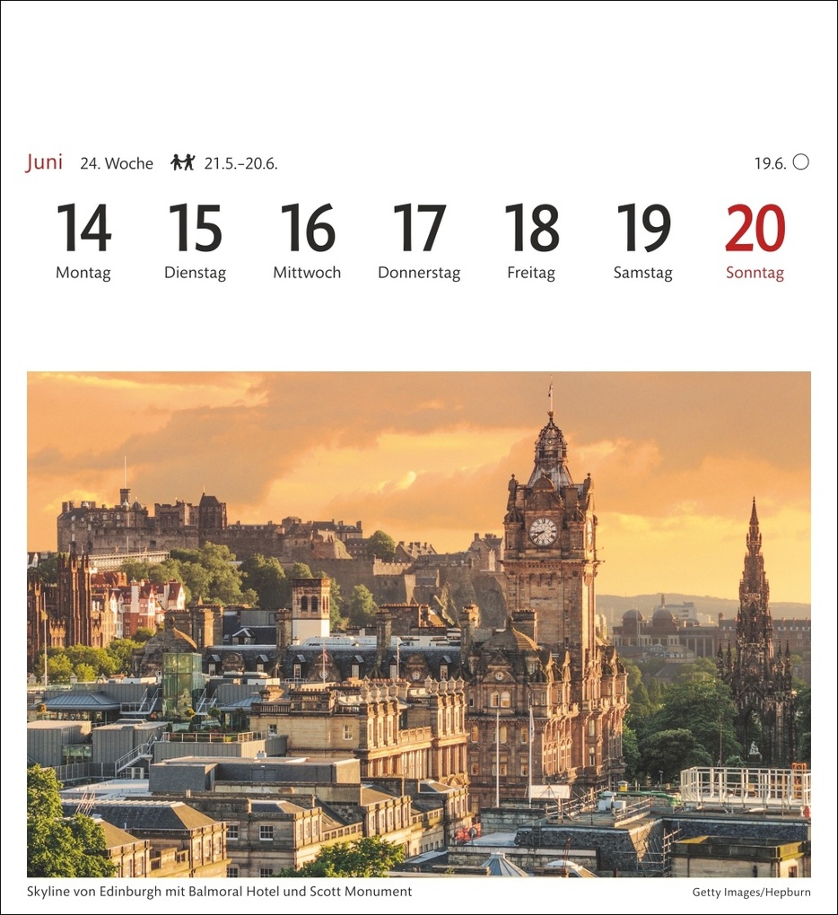 Weitere Ansicht: Schottland Sehnsuchtskalender 2027 - Wochenkalender mit 53 Postkarten