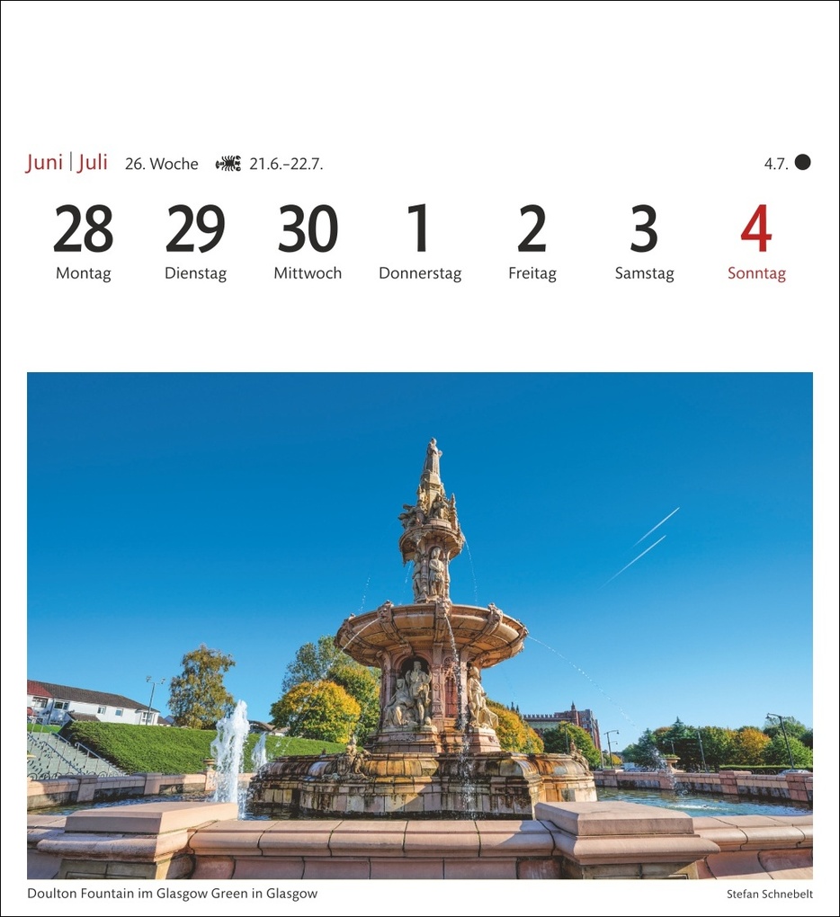 Weitere Ansicht: Schottland Sehnsuchtskalender 2027 - Wochenkalender mit 53 Postkarten