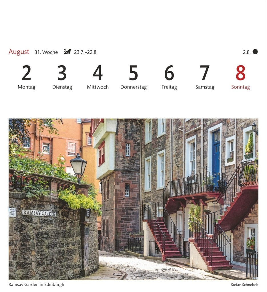 Weitere Ansicht: Schottland Sehnsuchtskalender 2027 - Wochenkalender mit 53 Postkarten