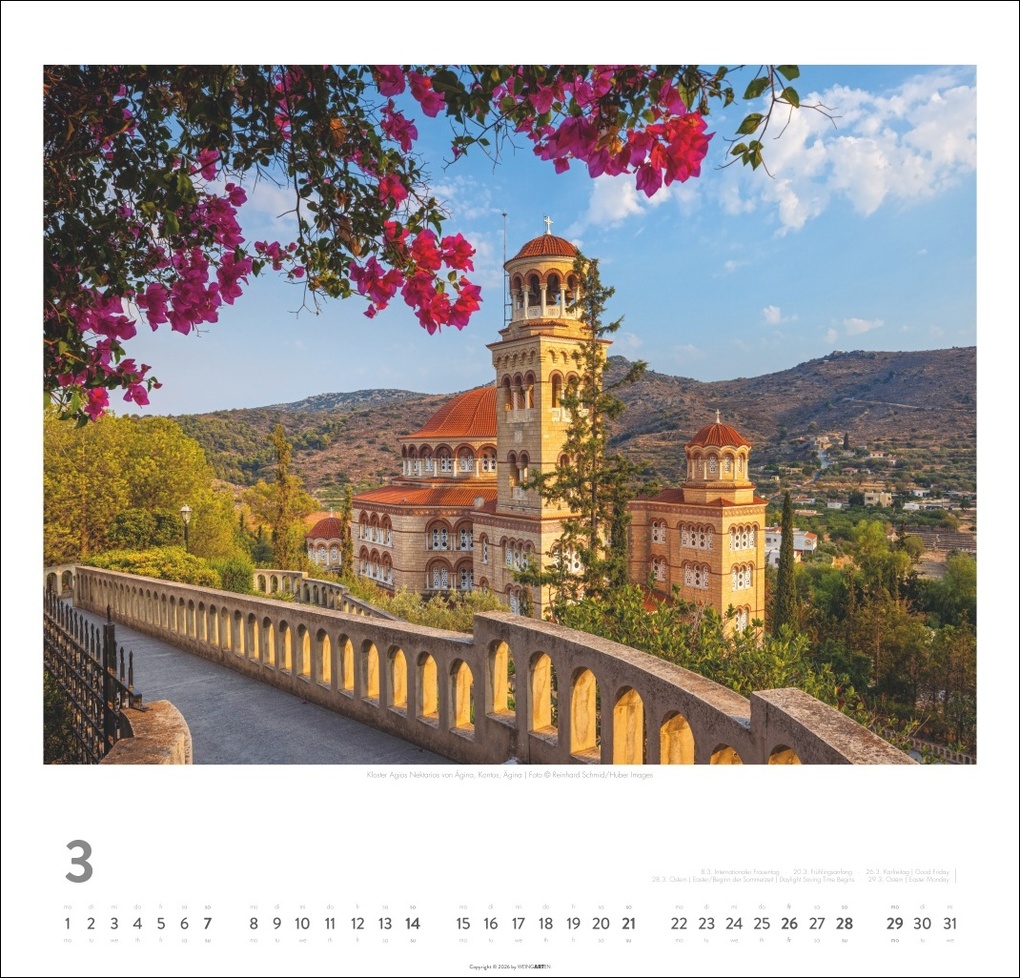 Weitere Ansicht: Griechische Inseln Kalender 2027 - Im Land der Götter