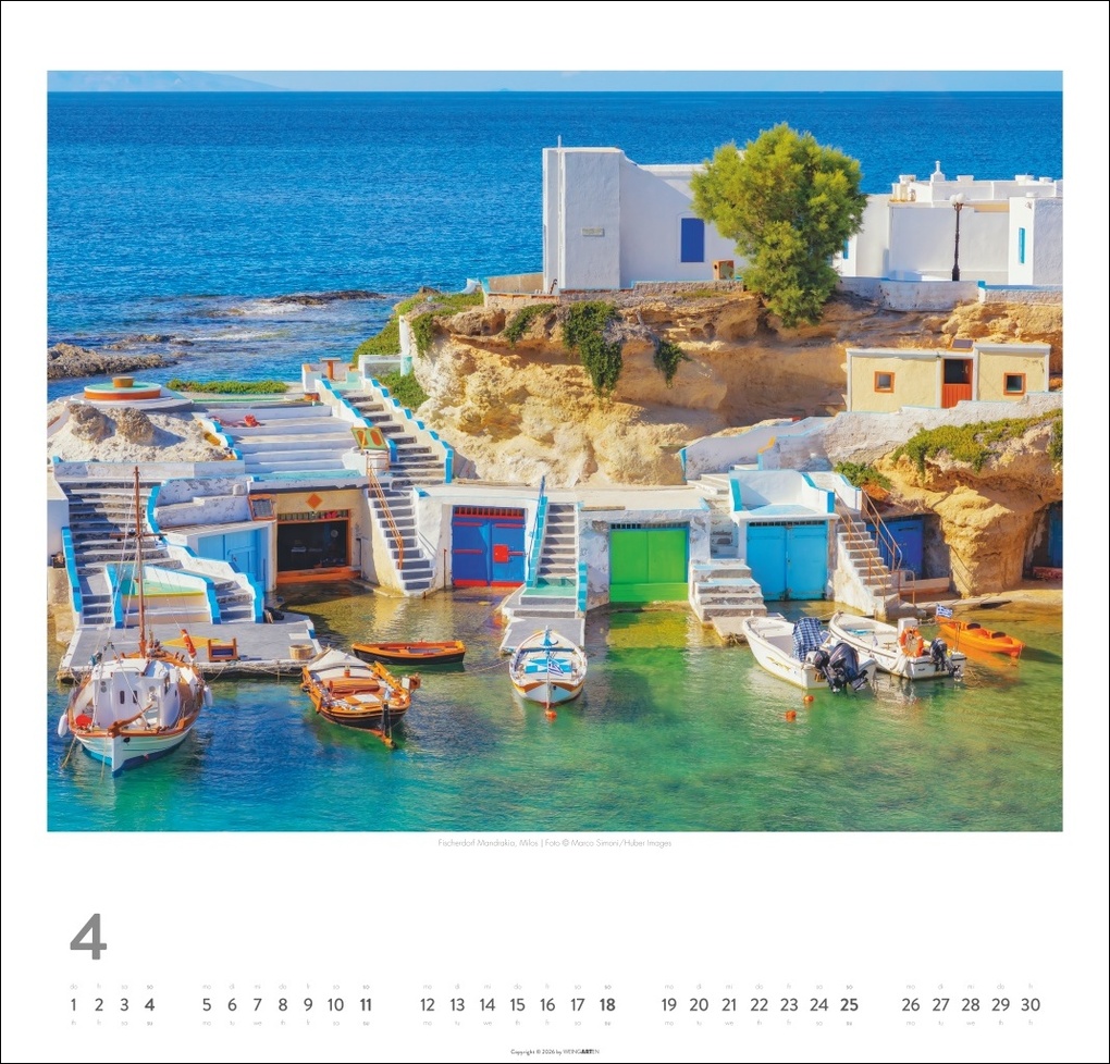 Weitere Ansicht: Griechische Inseln Kalender 2027 - Im Land der Götter