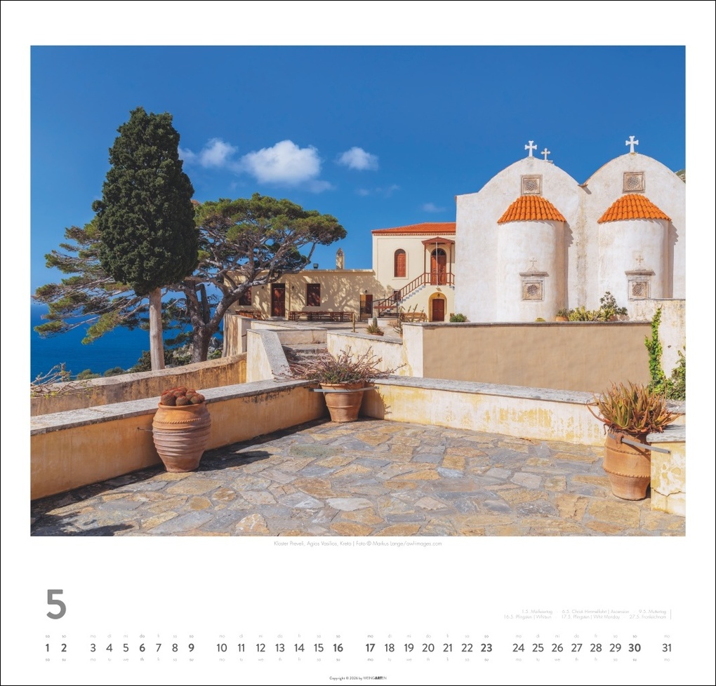 Weitere Ansicht: Griechische Inseln Kalender 2027 - Im Land der Götter