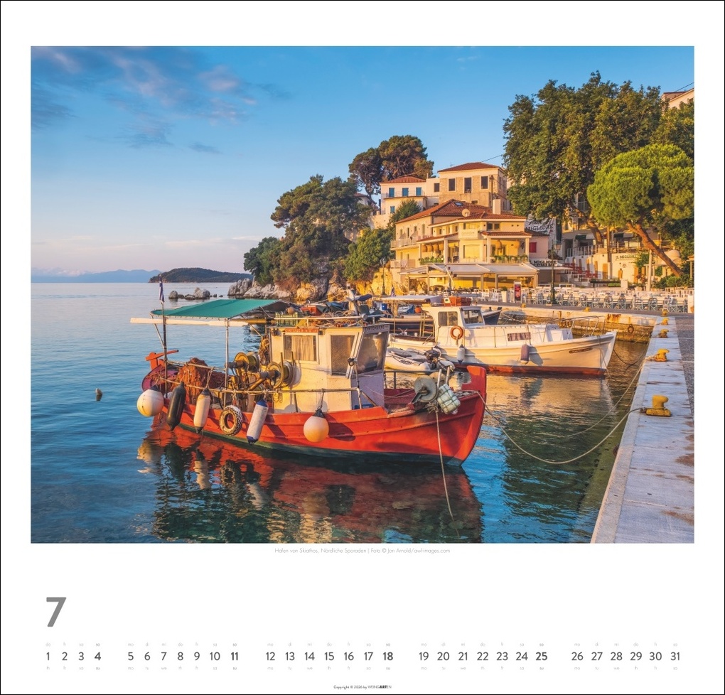 Weitere Ansicht: Griechische Inseln Kalender 2027 - Im Land der Götter