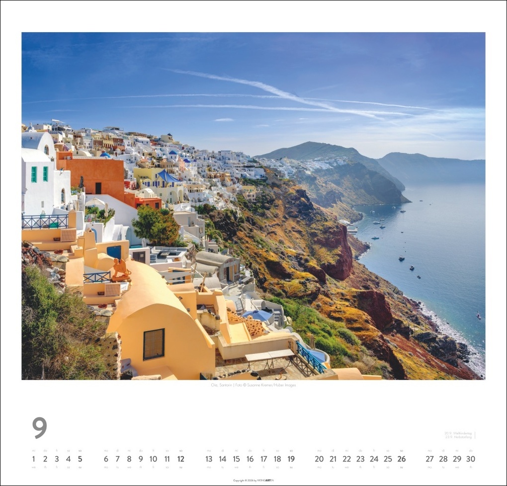 Weitere Ansicht: Griechische Inseln Kalender 2027 - Im Land der Götter