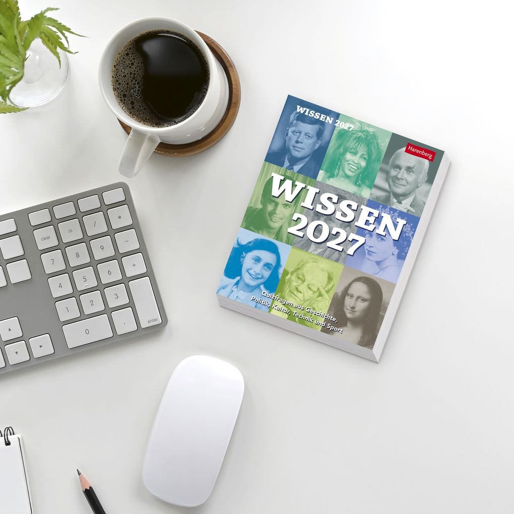 Weitere Ansicht: Wissen Tagesabreißkalender 2027 - Quizfragen aus Geschichte, Politik, Kultur, Technik und Sport | Berthold Budde