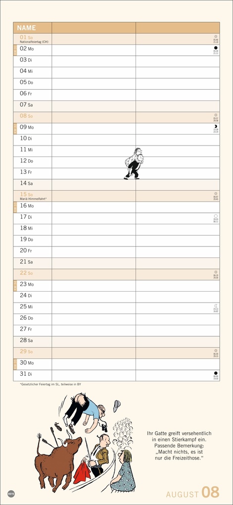 Weitere Ansicht: Loriot Planer für zwei 2027 | Loriot