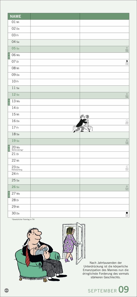 Weitere Ansicht: Loriot Planer für zwei 2027 | Loriot