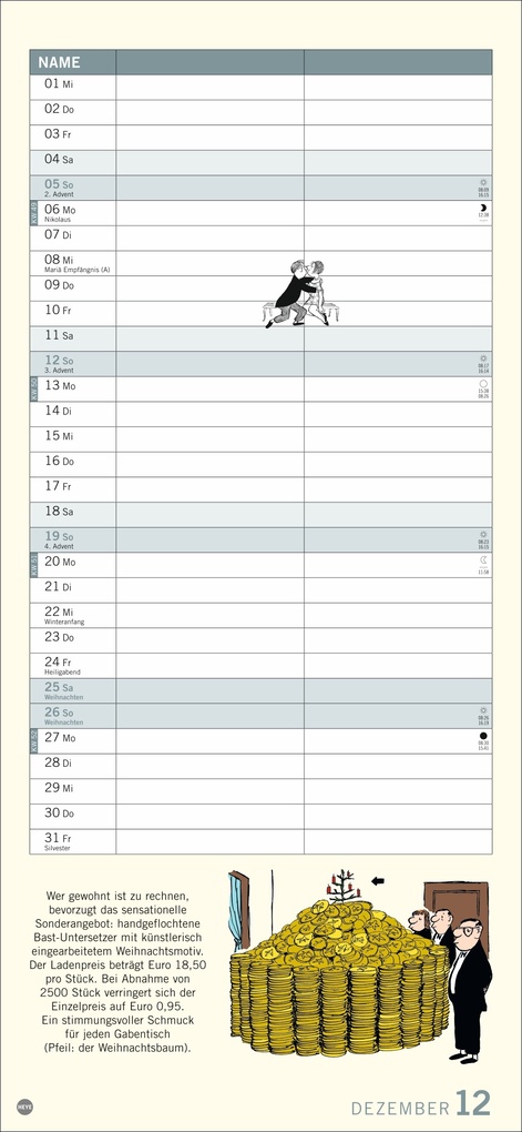 Weitere Ansicht: Loriot Planer für zwei 2027 | Loriot