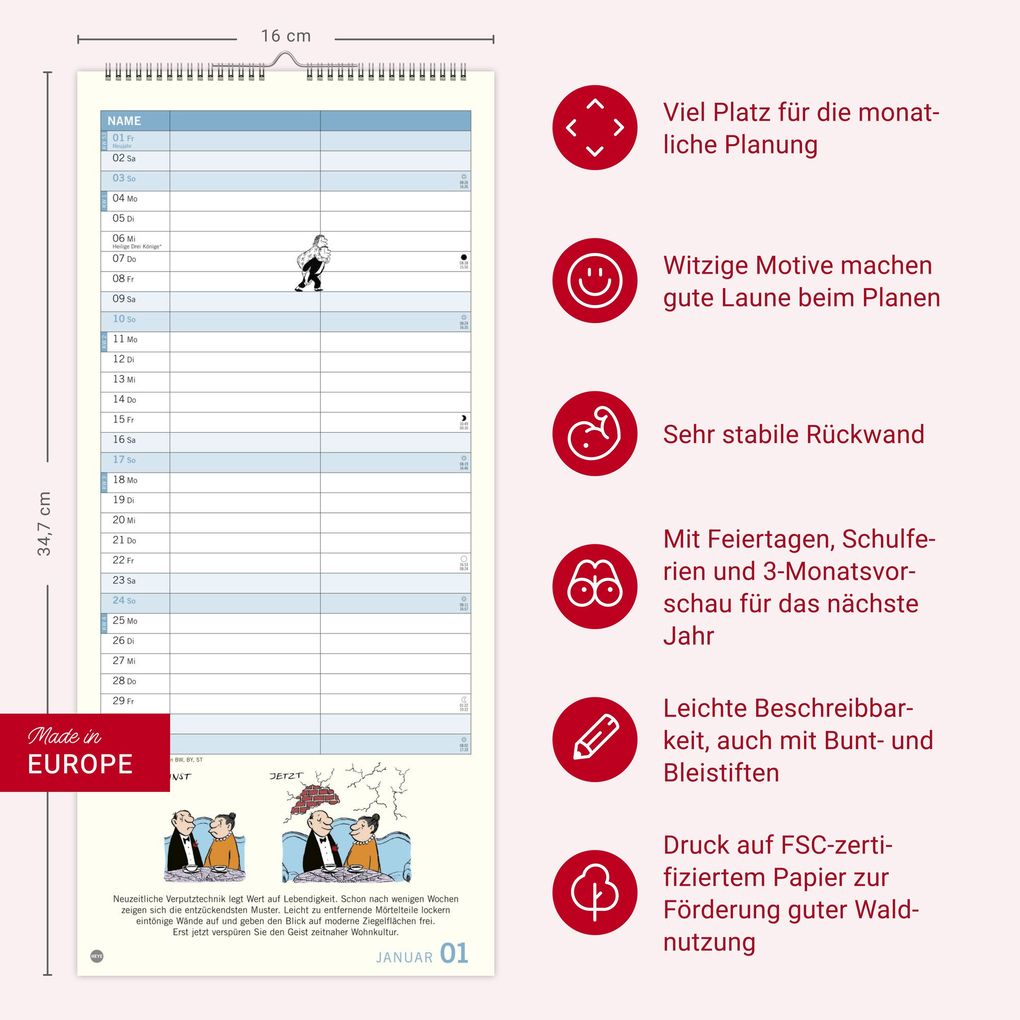 Weitere Ansicht: Loriot Planer für zwei 2027 | Loriot