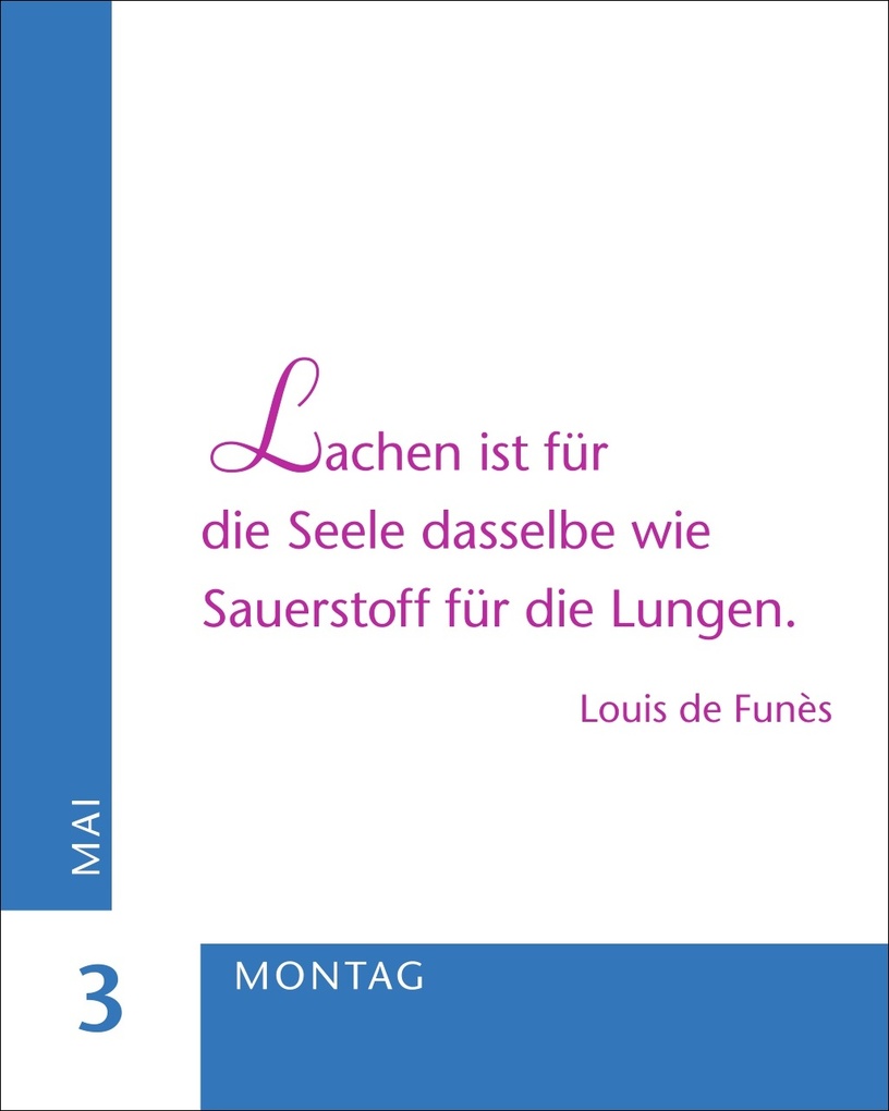Weitere Ansicht: Ein Jahr gute Laune Mini-Geschenkkalender 2027 | Beatrix Braukmüller