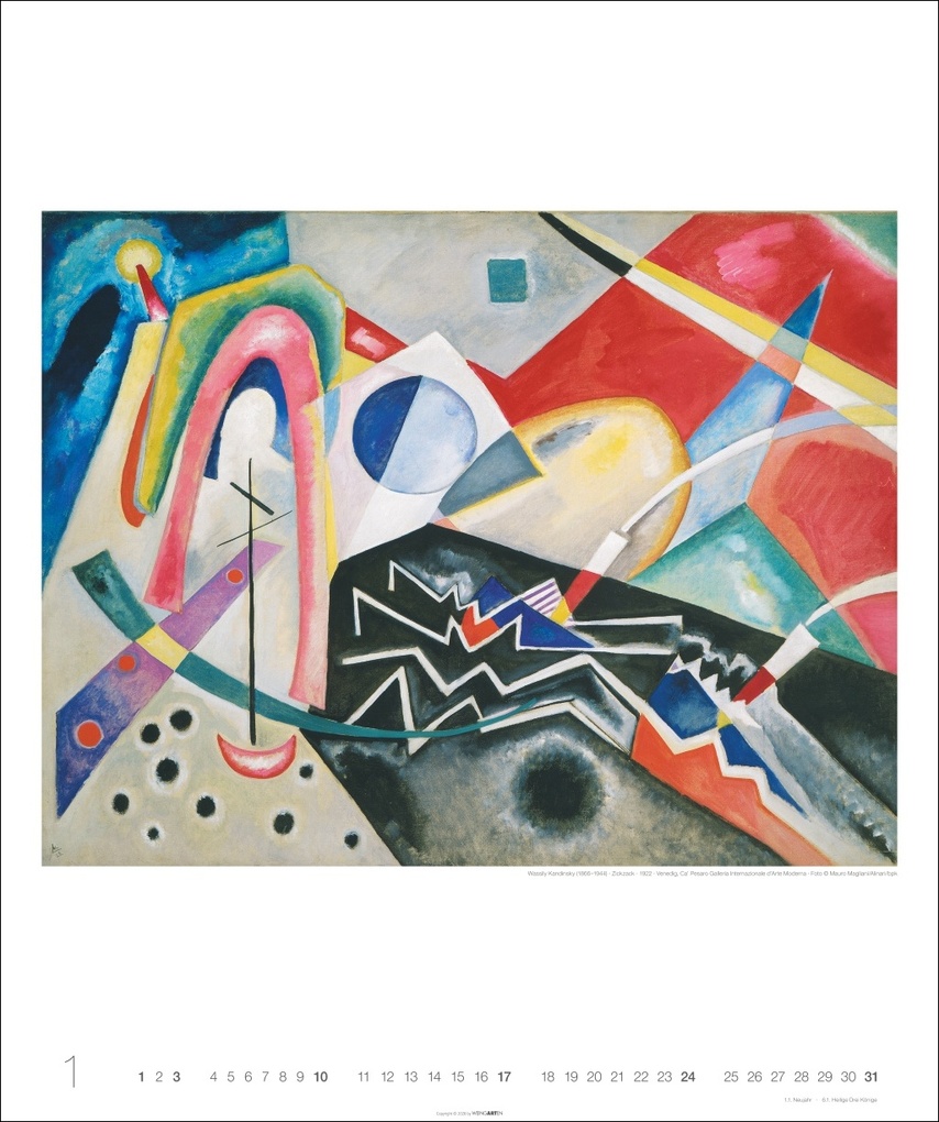 Weitere Ansicht: Wassily Kandinsky Edition Kalender 2027 | Wassily Kandinsky