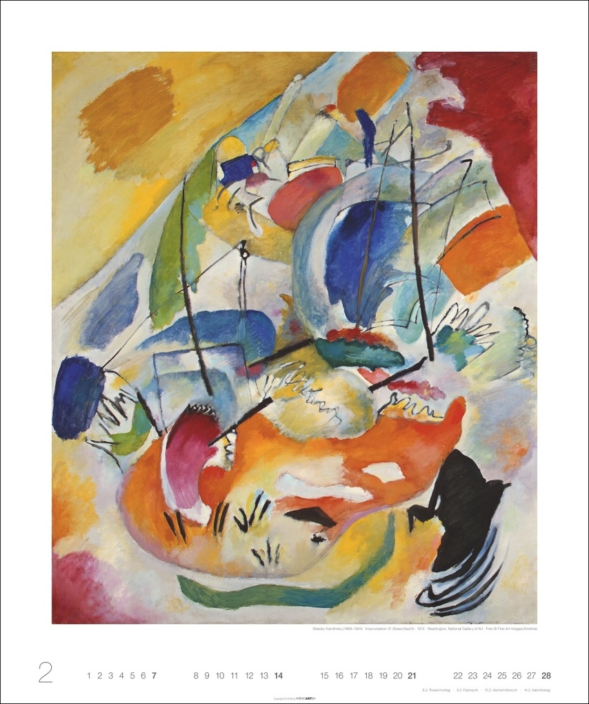 Weitere Ansicht: Wassily Kandinsky Edition Kalender 2027 | Wassily Kandinsky