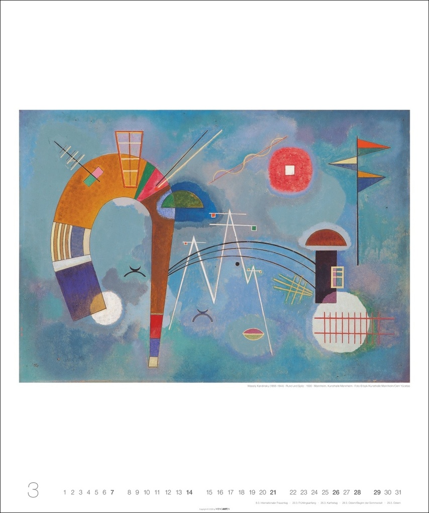 Weitere Ansicht: Wassily Kandinsky Edition Kalender 2027 | Wassily Kandinsky