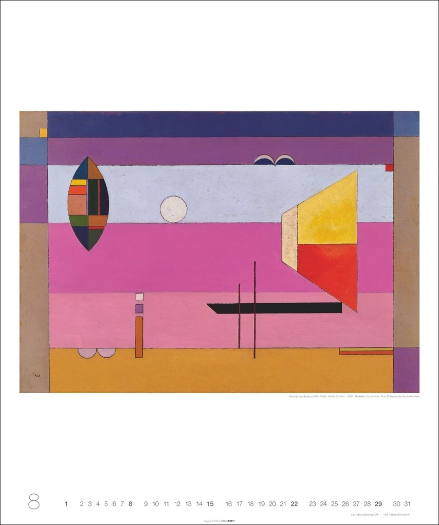 Weitere Ansicht: Wassily Kandinsky Edition Kalender 2027 | Wassily Kandinsky