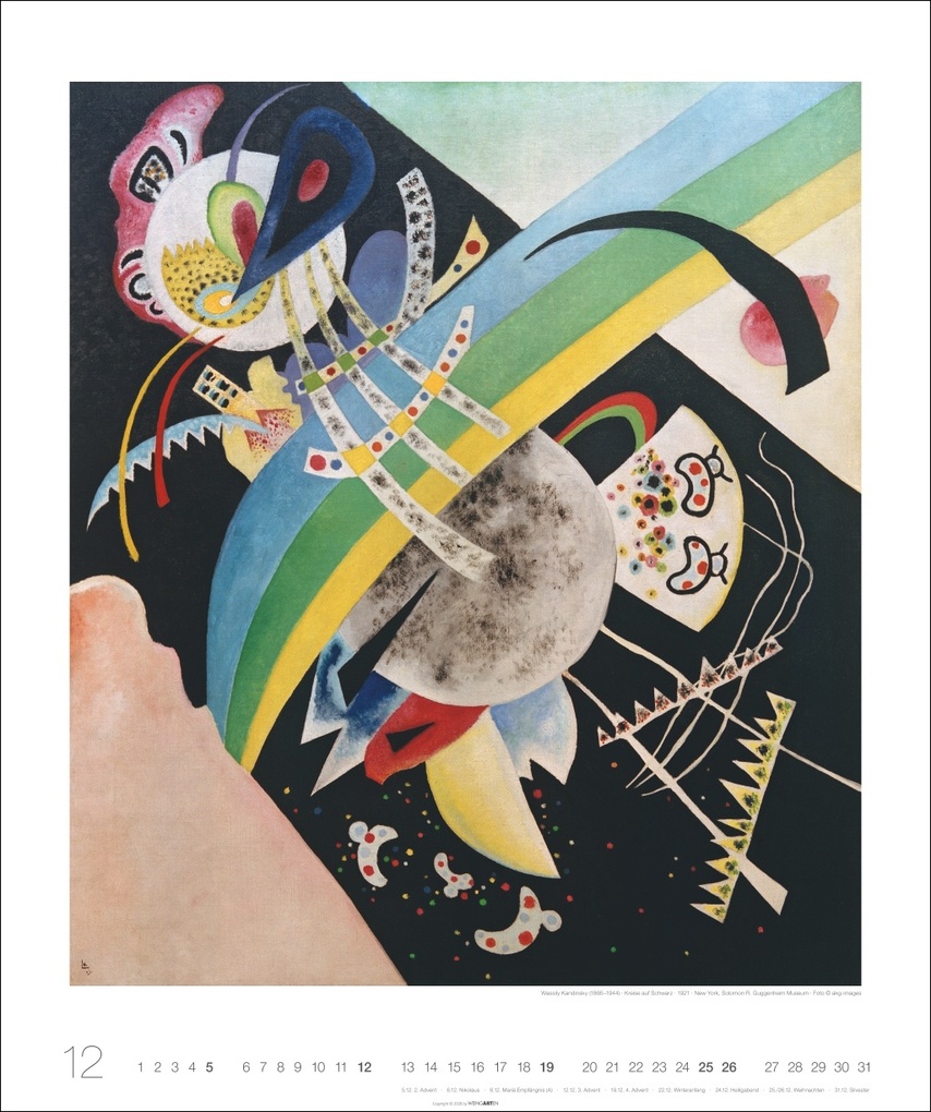 Weitere Ansicht: Wassily Kandinsky Edition Kalender 2027 | Wassily Kandinsky