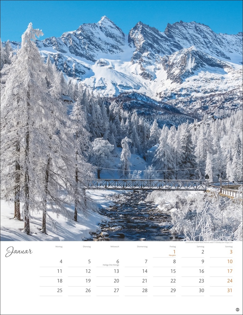 Weitere Ansicht: Schönes Alpenland Posterkalender 2027