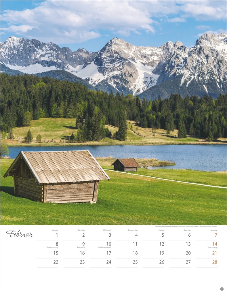 Weitere Ansicht: Schönes Alpenland Posterkalender 2027