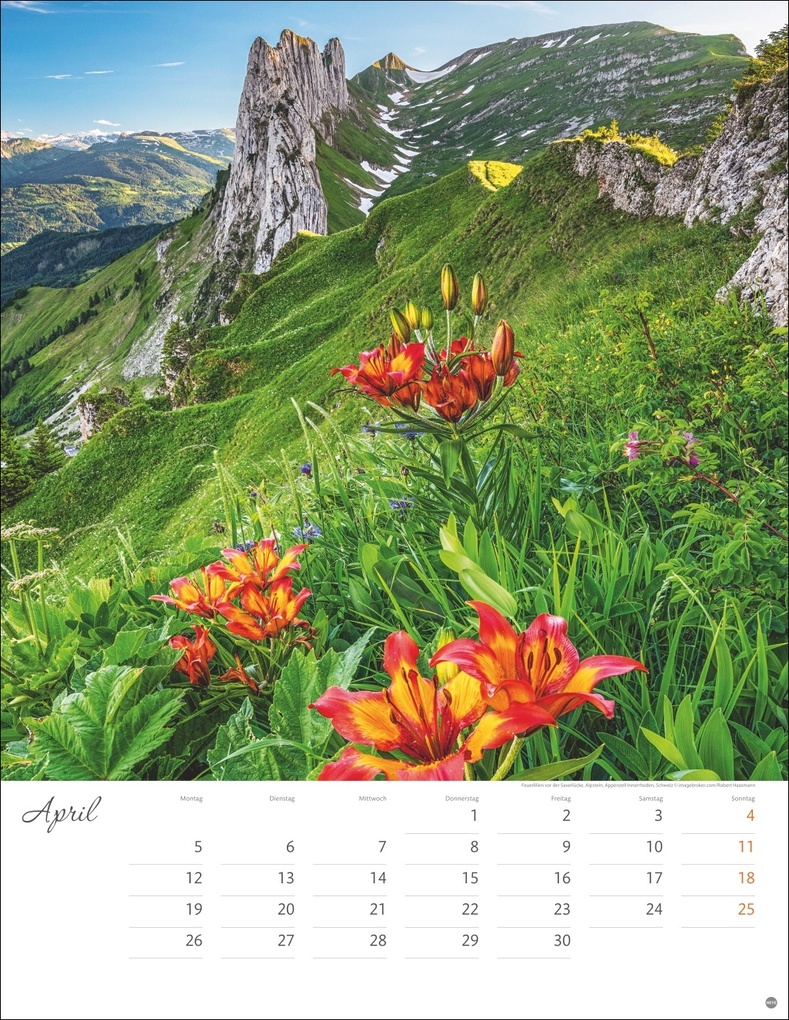 Weitere Ansicht: Schönes Alpenland Posterkalender 2027
