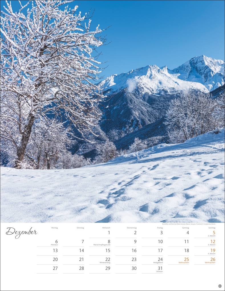 Weitere Ansicht: Schönes Alpenland Posterkalender 2027