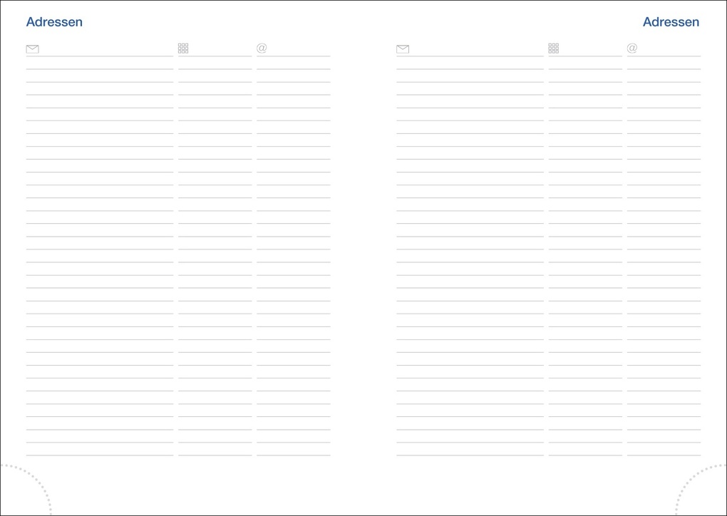 Weitere Ansicht: Wochen-Cheftimer A5, schwarz 2027