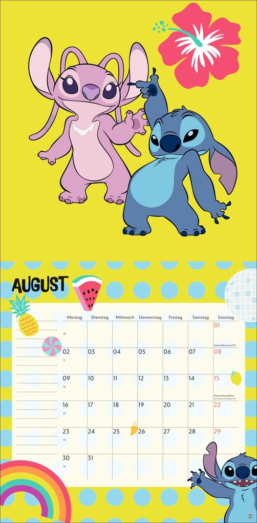 Weitere Ansicht: Stitch Broschurkalender 2027