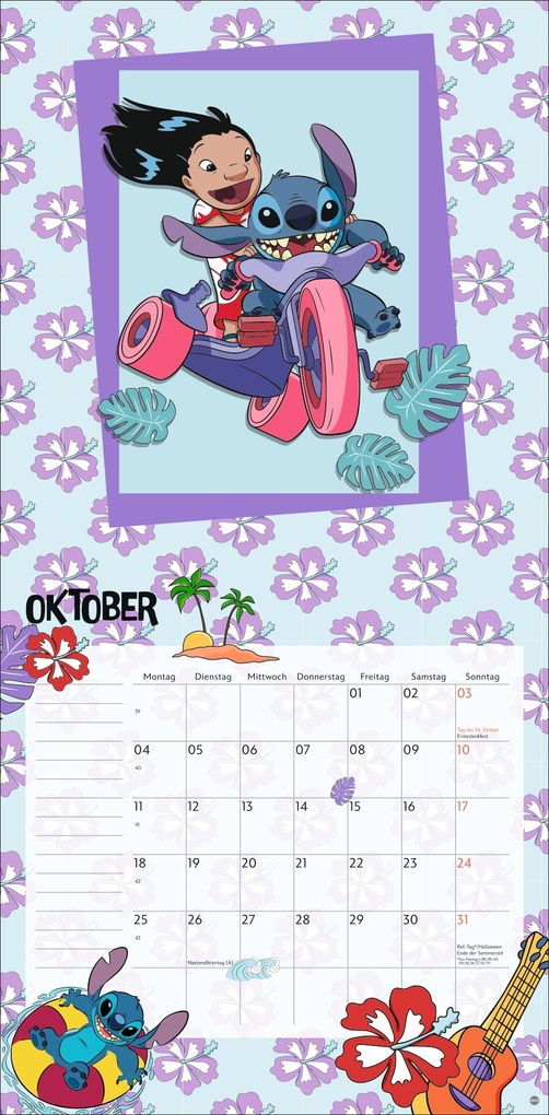 Weitere Ansicht: Stitch Broschurkalender 2027