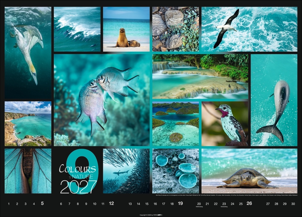 Weitere Ansicht: Colours of Nature Kalender 2027
