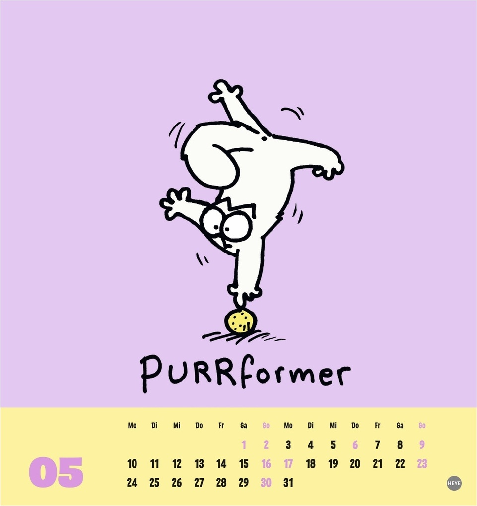 Weitere Ansicht: Simons Katze Postkartenkalender 2027 | Simon Tofield