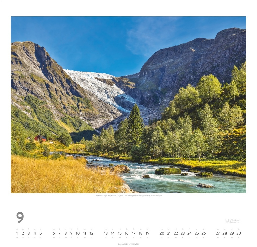 Weitere Ansicht: Norwegen Kalender 2027 - Im Land der Mitternachtssonne