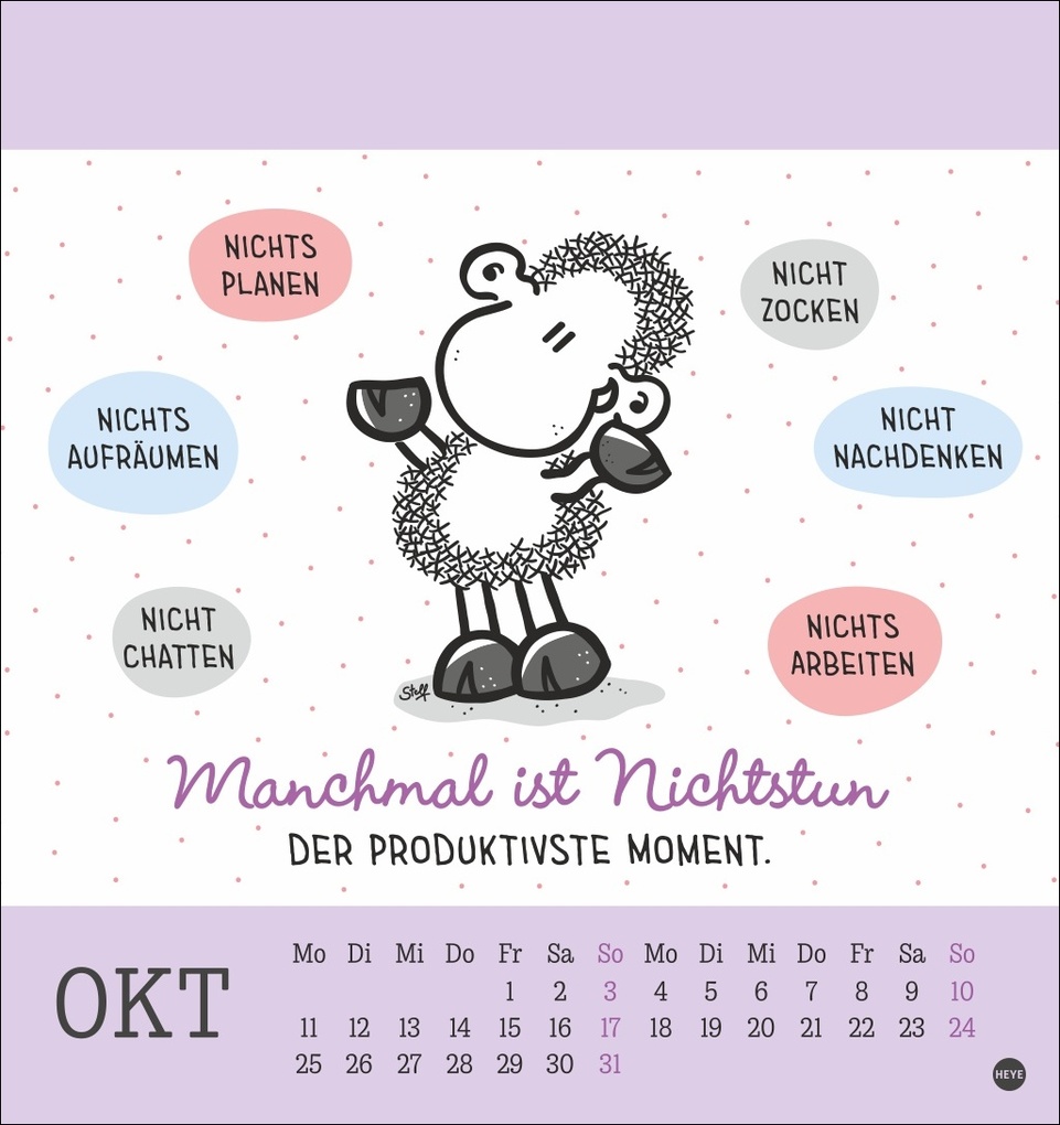 Weitere Ansicht: sheepworld Postkartenkalender 2027