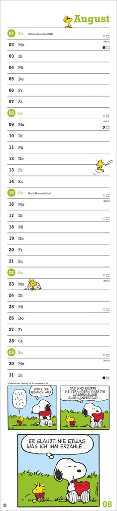 Weitere Ansicht: Peanuts Superlangplaner 2027