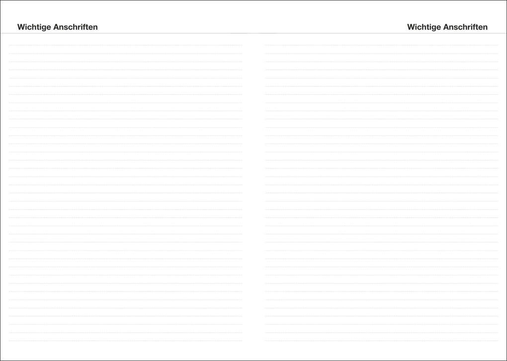 Weitere Ansicht: Terminer A6, Struktur schwarz 2027