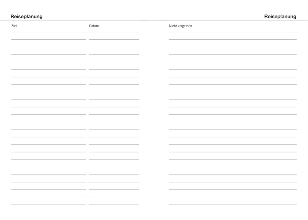 Weitere Ansicht: Terminer A6, Struktur schwarz 2027