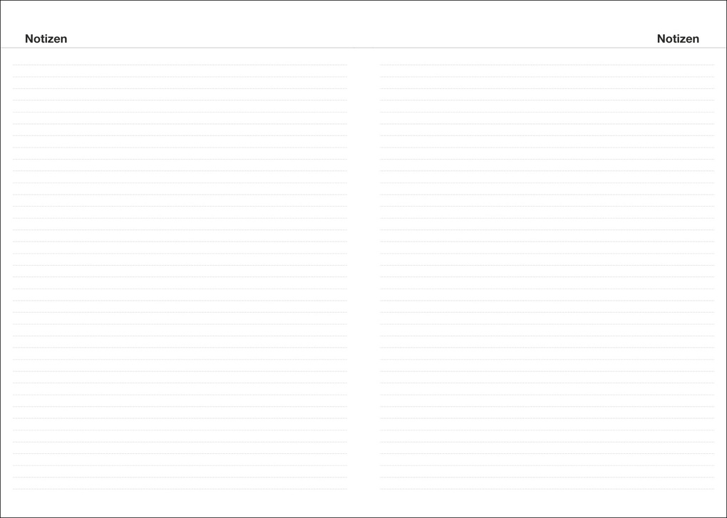 Weitere Ansicht: Terminer A6, Struktur schwarz 2027