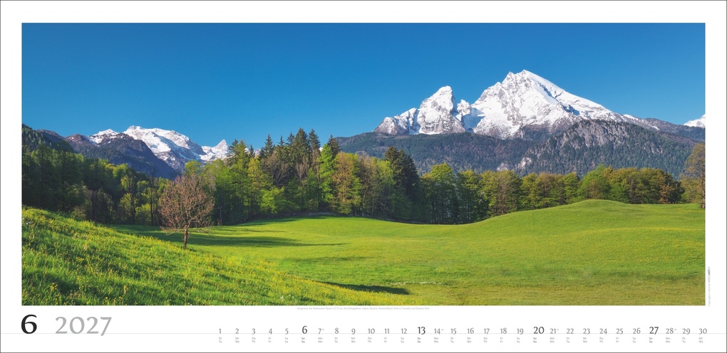 Weitere Ansicht: Alpenpanorama Kalender 2027