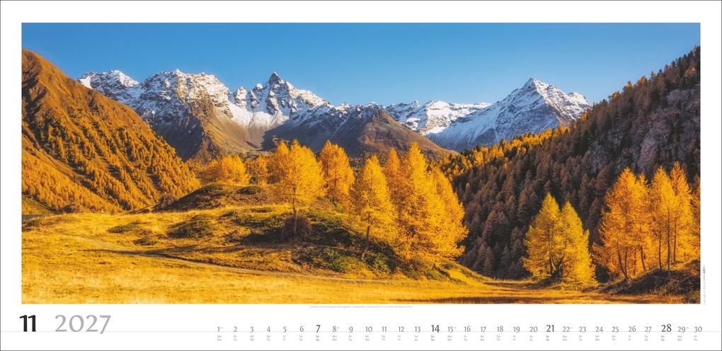 Weitere Ansicht: Alpenpanorama Kalender 2027