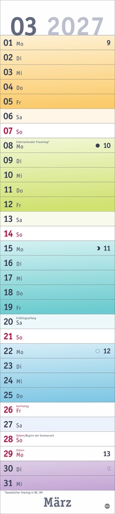 Weitere Ansicht: Bunte Wochen Langplaner 2027