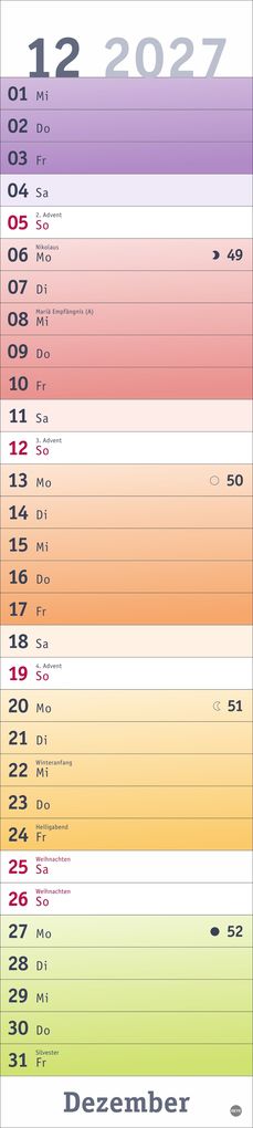 Weitere Ansicht: Bunte Wochen Langplaner 2027