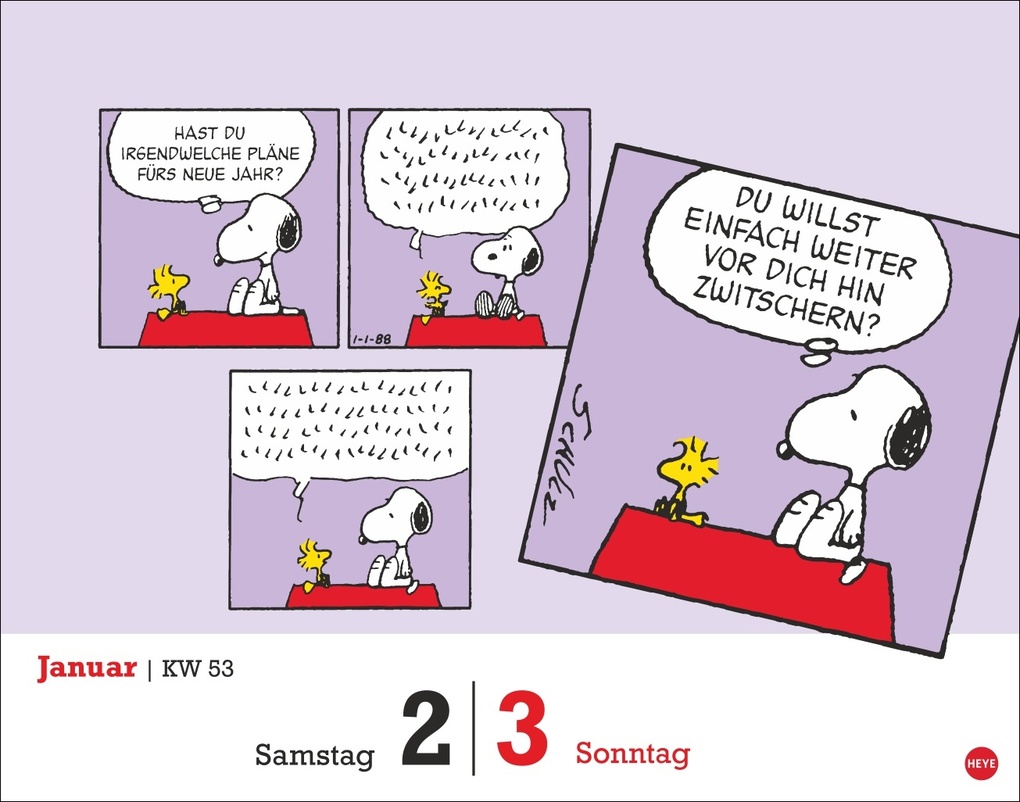 Weitere Ansicht: Peanuts Tagesabreißkalender 2027